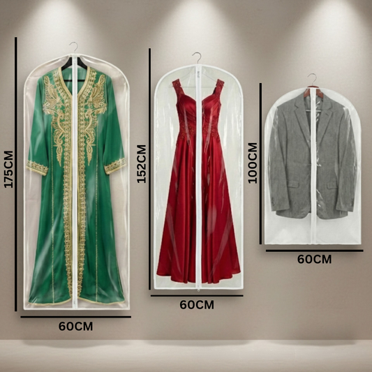 أكياس فاخرة لحماية الملابس من التجاعيد والغبار والرطوبة