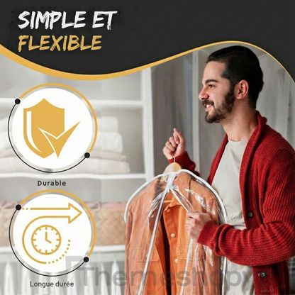 أكياس فاخرة لحماية الملابس من التجاعيد والغبار والرطوبة