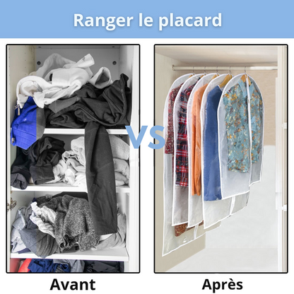 أكياس فاخرة لحماية الملابس من التجاعيد والغبار والرطوبة